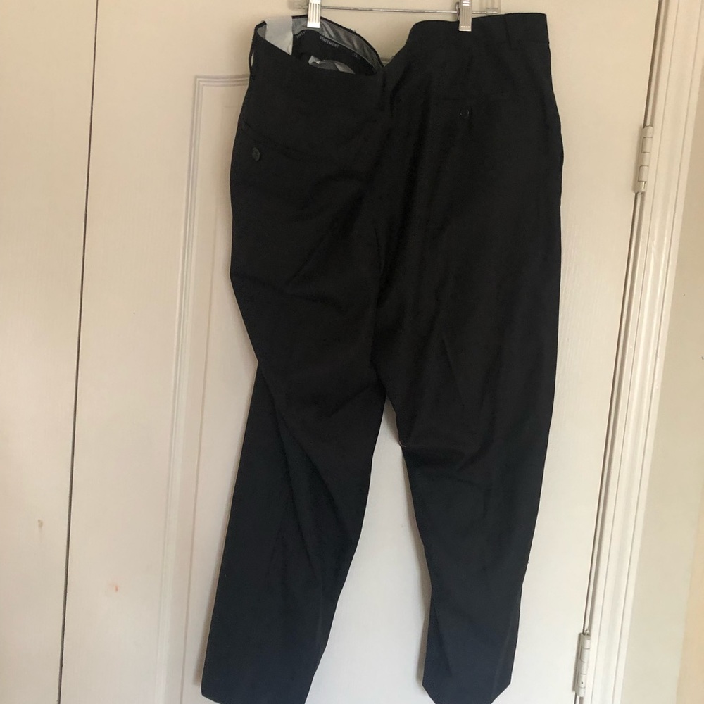 NWT. Statement Italy Black Casual Dress Pants Men's 50L/45W
